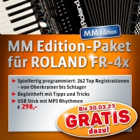 MM Edition Paket für ROLAND FR-4x