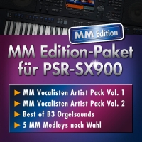 MM Edition Paket für YAMAHA PSR-SX900
